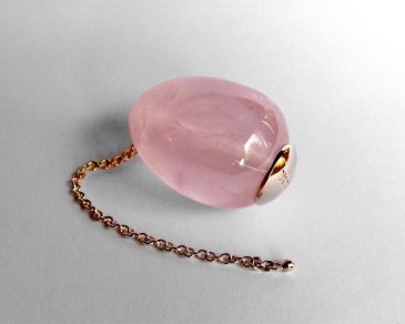 Oeuf de Yoni Quartz rose