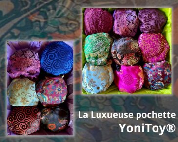 Luxueuse pochette pour Oeufs de Yoni et YoniToy