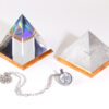 Les 3 Artefacts Vibratoires quantiques HélioGénor® – deux pyramides et la Bulle
