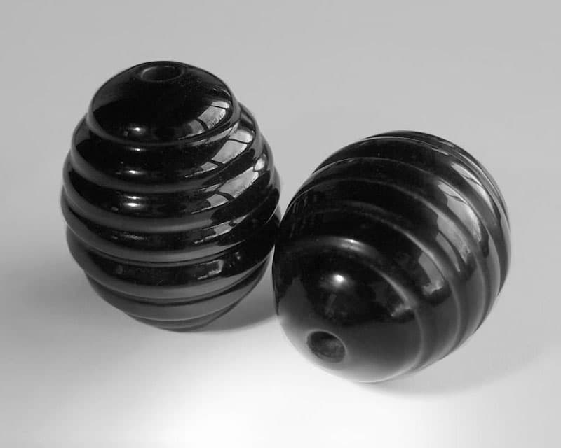 Oeuf de Yoni Dragon YoniEggs YoniToy® – Obsidienne Noire