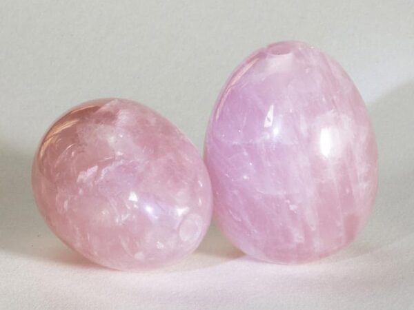 Oeuf de Yoni Quartz rose