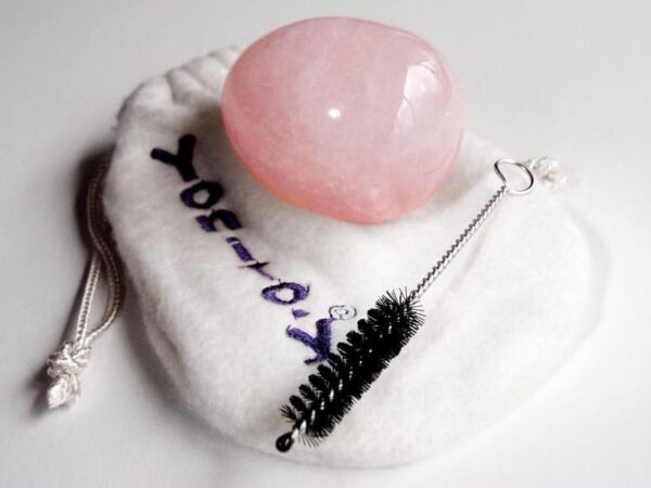 Oeuf de Yoni Quartz rose – Image 3