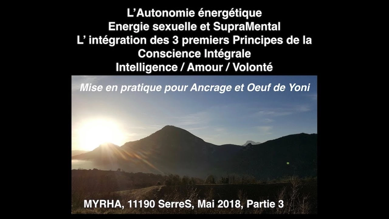 Le Triple Graal: Intelligence/ Volonté/ Amour